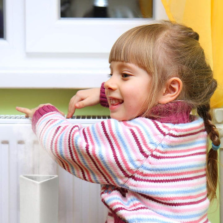 Joeji's Kitchen Heizkörper Luftbefeuchter 4er-Set/Luftbefeuchter Heizung mit weisser Keramik als Rau