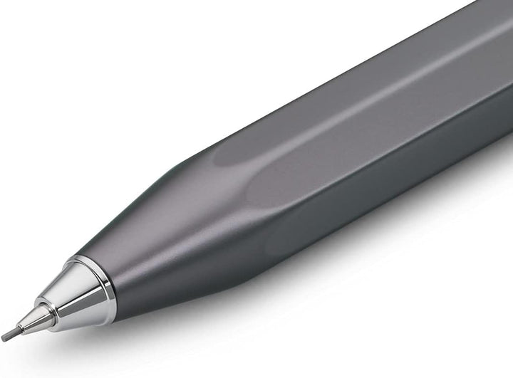 Kaweco AL Sport Druckbleistift 0.7mm HB I 12 g Minenbleistift aus hochwertigem Aluminium I Seidenglä