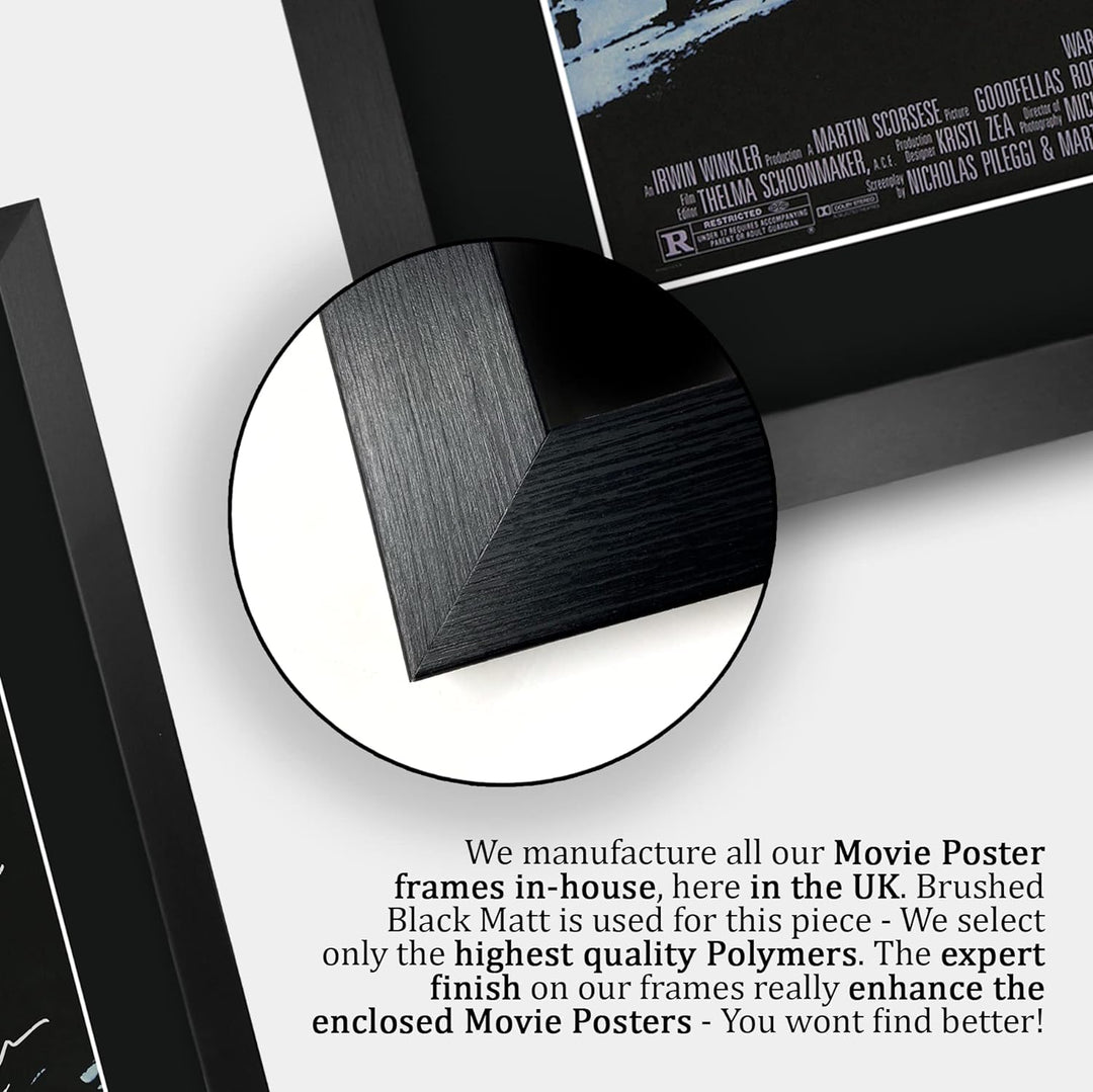 HWC Trading Goodfellas A3 Gerahmte Signiert Gedruckt Autogramme Bild Druck-Fotoanzeige Geschenk Für