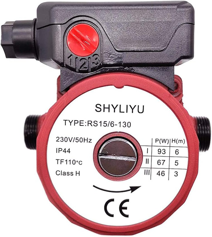 SHYLIYU Heisswasser-Umwälzpumpe Trinkwasser-Zirkulationspumpe Druckerhöhungspumpe Haushaltsübertragu