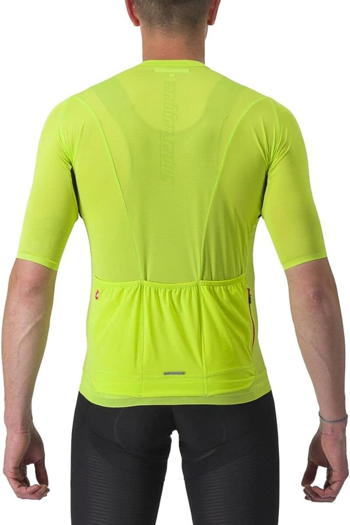 Castelli Herren T-Shirt M Elektrischer Kalk, M Elektrischer Kalk