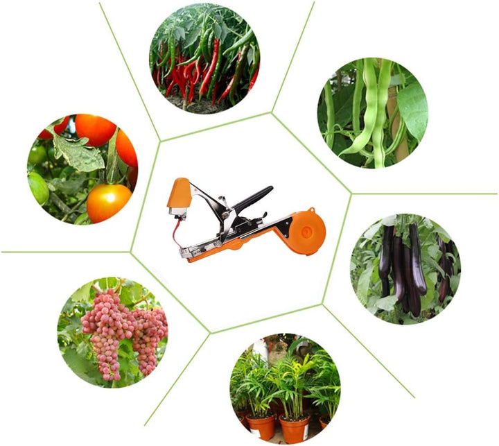 Bindezange für Pflanzen, Bandzange Bindezange Tapetool Handbindemaschine für Trauben Tomaten Gurken