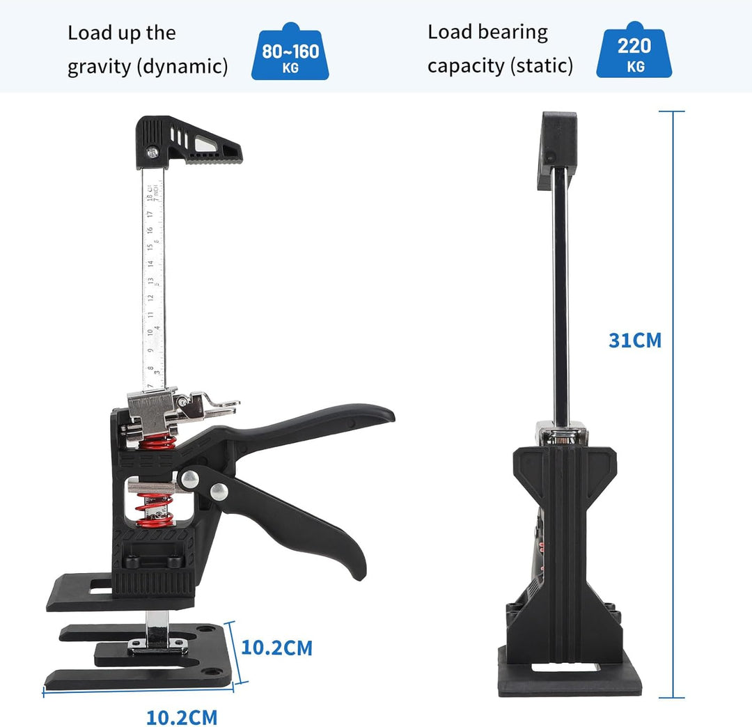 DBREAKS Arbeitssparender Arm, 2 Pcs Arm Handwerkzeug Heber(Vergrösserte Grundplatte), langsamer Möbe