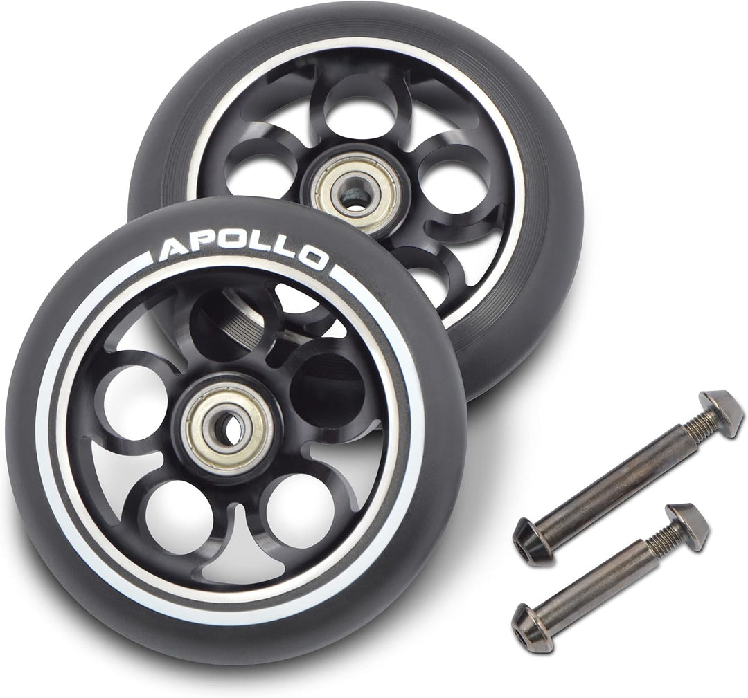 Apollo Stunt Scooter Ersatzräderset Pro Wheels - ABEC9 Kugellager, Roller Rad Ersatz-Räder passend S