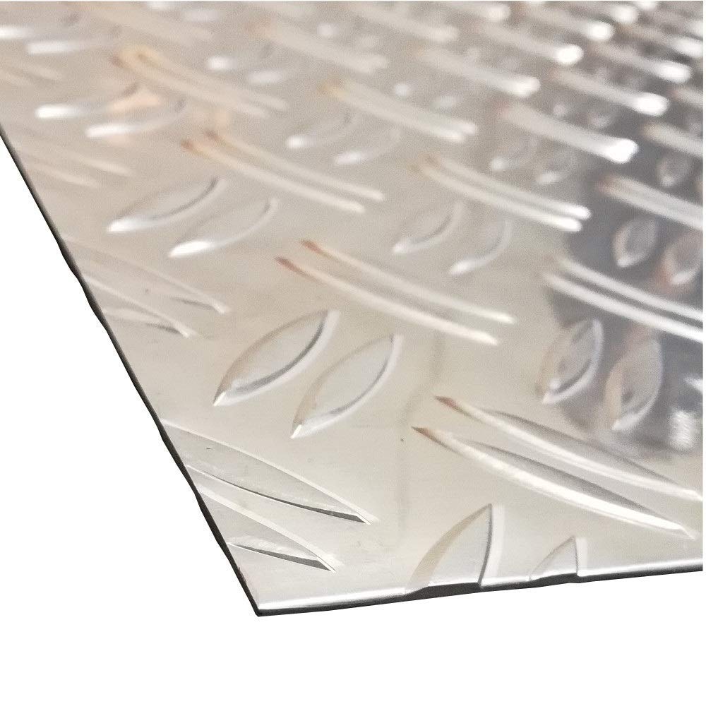 Riffelblech Alu Leiste, 2000mm Alu Riffelblech Kantenschutz 100x15 mm Schenkelinnenmass aus Alu Riff