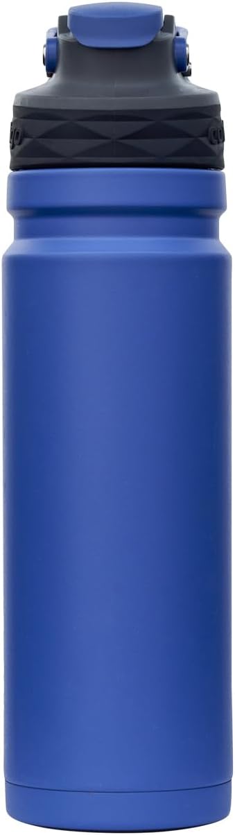 Contigo Free Flow Edelstahl-Trinkflasche, 100% auslaufsicher, grosse BPA-freie isolierte Thermo-Wass