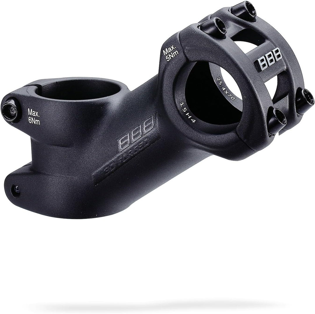 BBB MTB Vorbau HighRise OS 35D BHS-25 Schwarz 110 mm, Schwarz 110 mm