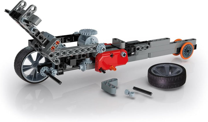 Clementoni – 52216-atelier Mechanische – Roadster & Dragster-jeu Wissenschaftliche