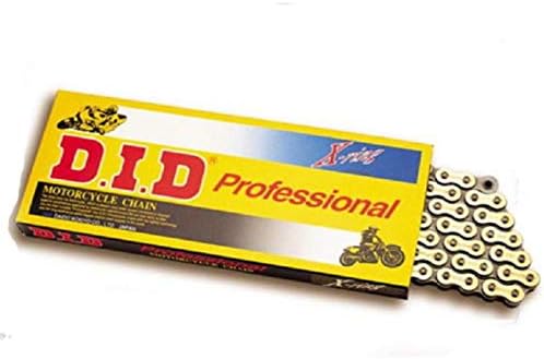 DID Kette 520 ZVMX, 118 Glieder (X-Ring gold), offen mit Nietschloss