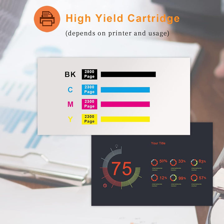 ZOOMTEC CF400X Tonerkartusche Kompatibel für HP 201X CF401X CF402X CF403X für HP Colour Laserjet Pro