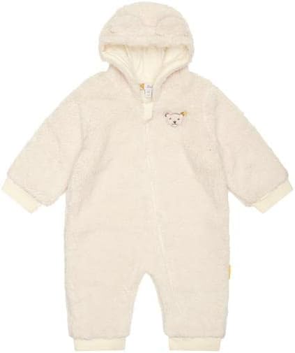 Steiff Baby-Mädchen Overall Einteiler 62 Antique White, 62 Antique White