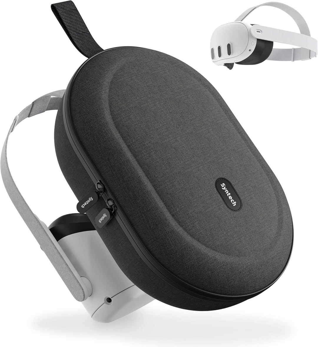 Syntech Tragetasche Kompatibel mit Oculus Quest3/Quest2 Zubehör VR Headset mit Touch Controllern und