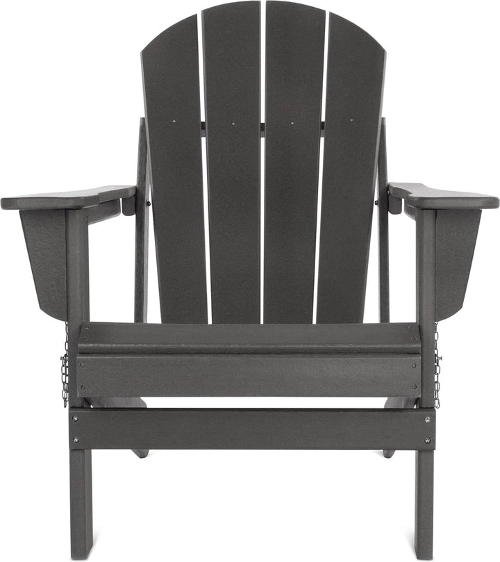 normani Original Adirondack Stuhl - Klappbarer Gartenstuhl in Holzoptik - Gemütlicher Gartensessel a