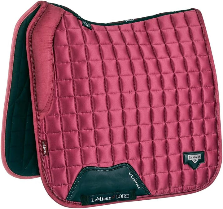 LeMieux Prosport Dressur Square D-Ring Dressurschabracke Dressur Full/wb Rosa, Dressur Full/wb Rosa