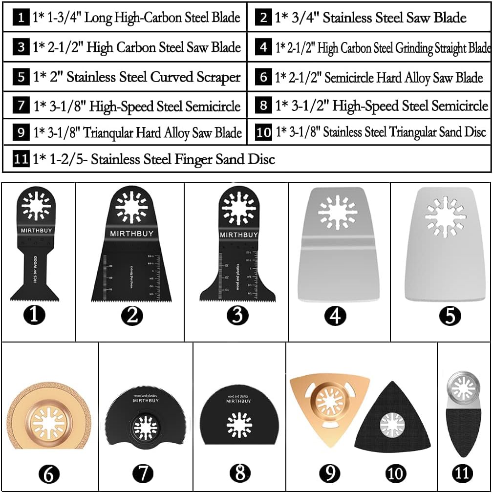 100 stk Sägeblatt Oszillierendes Zubehör Set Multifunktionswerkzeug Zubehör Set für Fein Multimaster