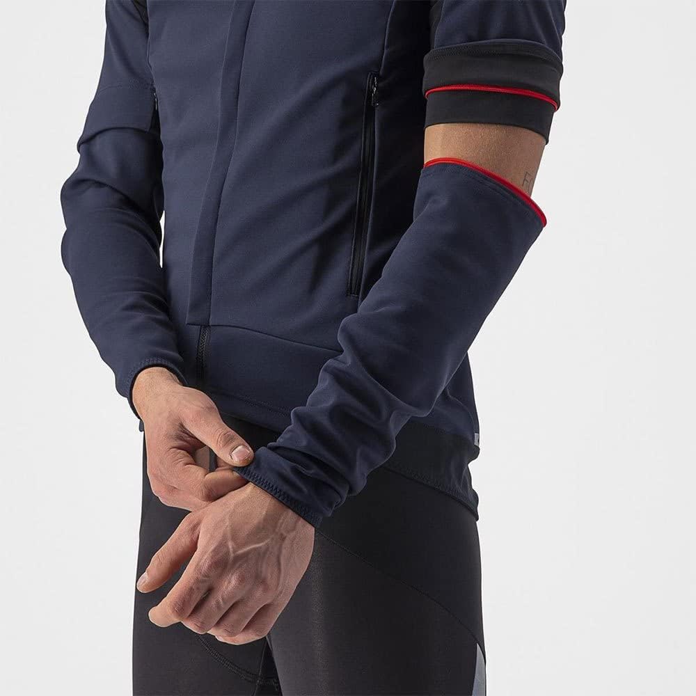 CASTELLI Herren Perfetto Ros 2 Convertible Jac Jacket XXL Belgisches Blau/Silbergrau, XXL Belgisches