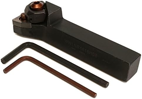 EsportsMJJ WWLNR1616H08 16x100mm Drehmaschine Drehen Werkzeughalter mit 10pcs WNMG0804 Einsätze