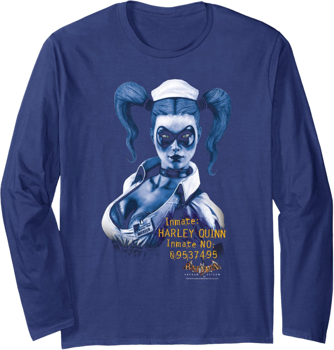 Batman: Arkham Asylum Harley Quinn Langarmshirt