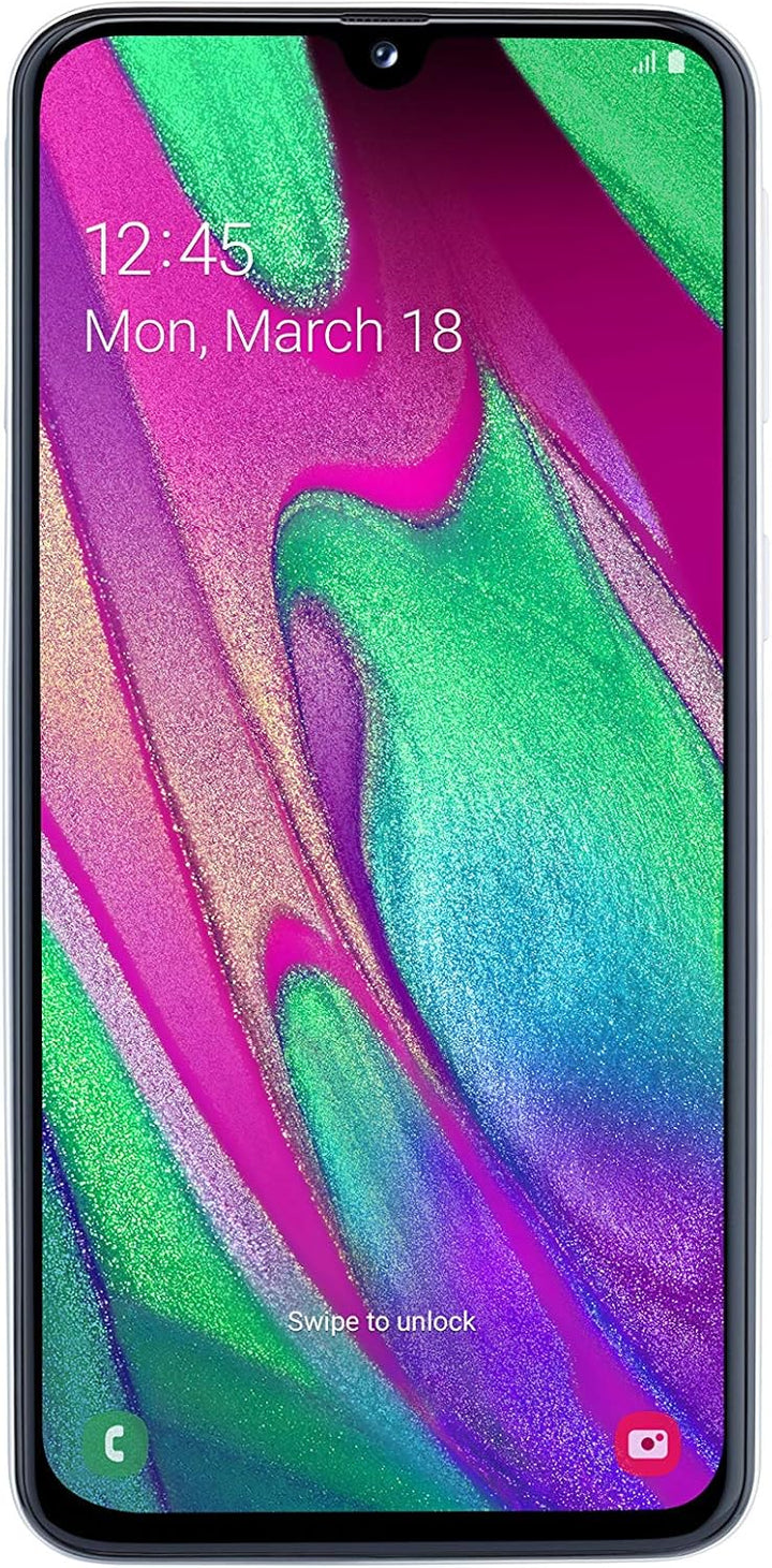 Samsung Galaxy A40 Smartphone (15.0cm (5.9 Zoll) 64GB interner Speicher, 4GB RAM, Dual SIM, White) -