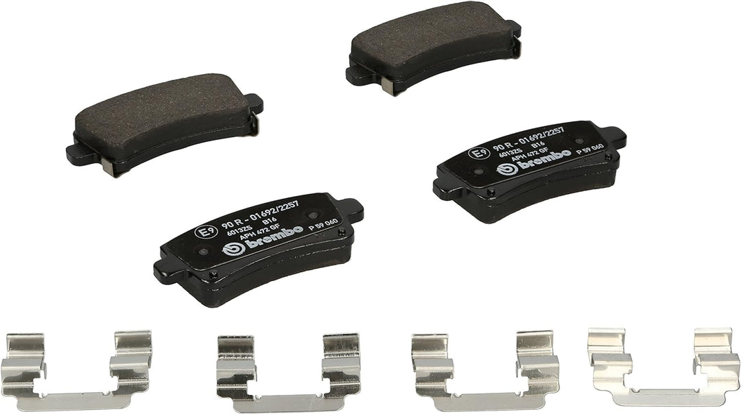 Brembo P 59 060 Bremsbelagsatz, Scheibenbremse - (4-teilig)