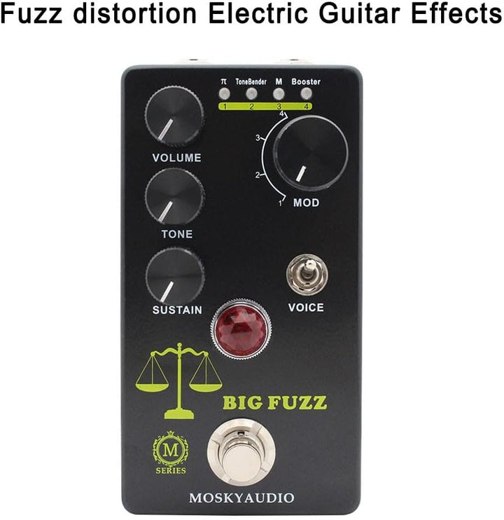 Verzerrungs-Effektpedal, Moskyaudio Big FUZZ Distortion Die E-Gitarre Effektpedal Gitarrenteile