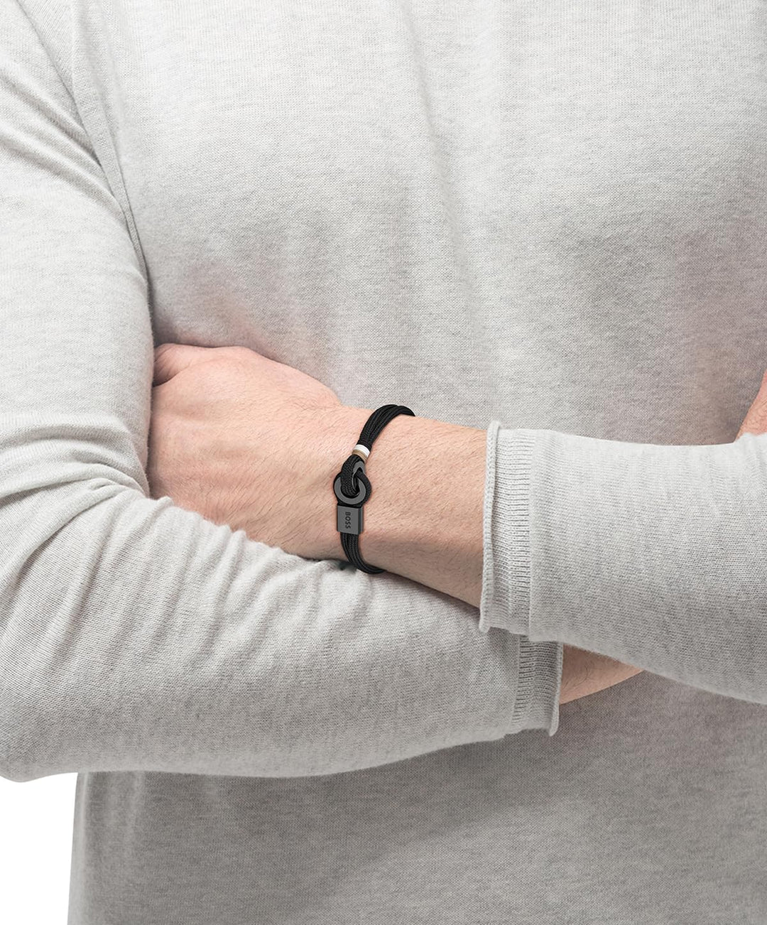 BOSS Jewelry armband für Herren Kollektion THAD SPORT aus Nylon - Erhältlich in Verschiedenen Grösse