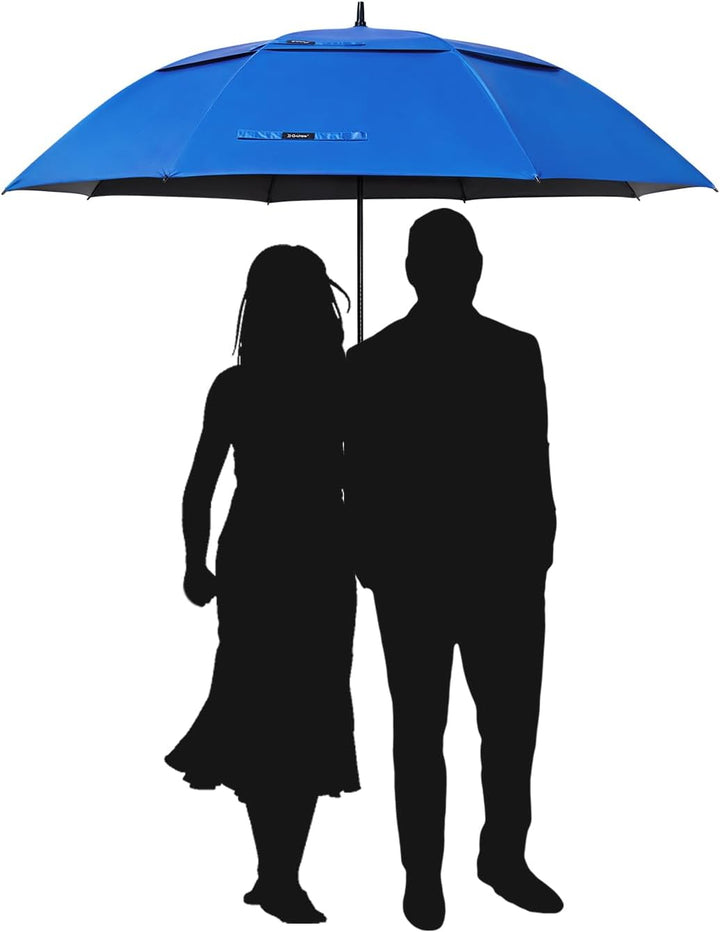 G4Free 62/68/72 Inch UV-Schutz Winddicht Sonnen- und Regenschirm Golfschirm Autorisches Öffnen Doppe