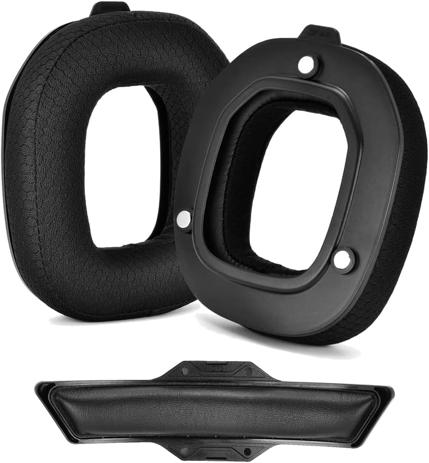 Ohrpolster + Kopfhörer für Logitech Astro A50 Gen 3 Generation Kopfhörer Kissen Ohrmuschel mit Magne