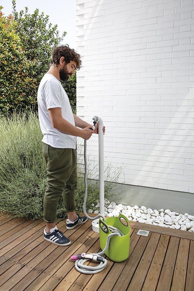 G.F. Aquapop ausziehbarer Schlauch, 30 Meter, für die Bewässerung von Garten, Pflanzen, Balkonen, Te