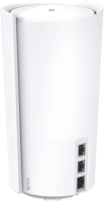 TP-Link Deco XE200 Wi-Fi 6E Mesh WLAN Set(2 Pack), AXE11000 Tri-band, 16 Streams, 1× 10G-Port + 2× 1