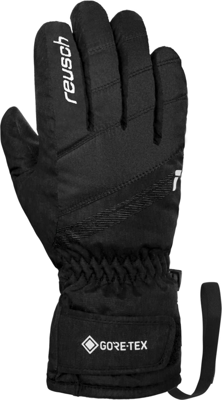 Reusch Unisex Kinder Gore-tex Handschuhe (1er Pack) 4,5 Black / White, 4,5 Black / White