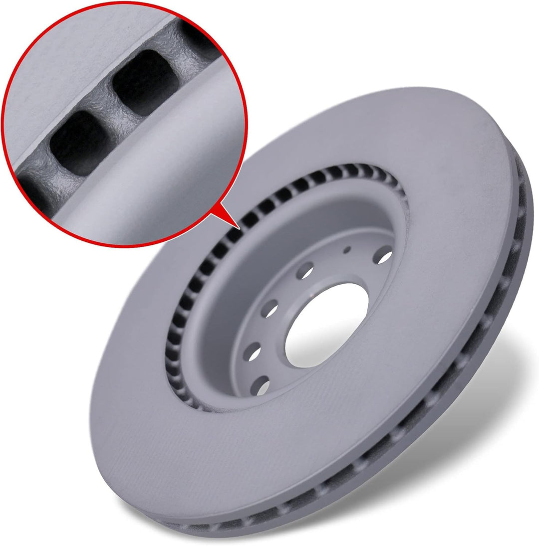 Zimmermann 100.3300.20 Bremsscheibe, vorne, Coat Z, 2er pack