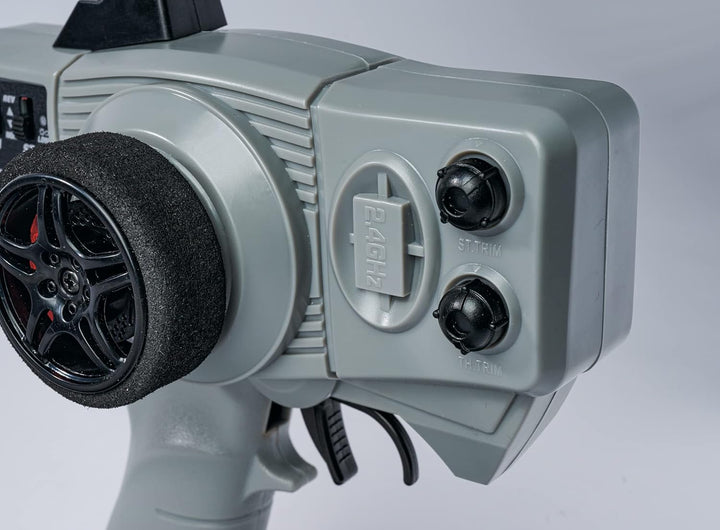 Carson 500500105 Reflex Wheel X1 2.4G grau - KIT kompatibel, Modellbau, Zubehör, Empfänger, RC Funke