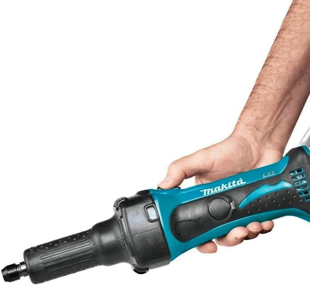 Makita DGD800Z Akku-Geradschleifer 18 V (ohne Akku, ohne Ladegerät), Grün, 11,4 cm L x 8,9 cm W x 40