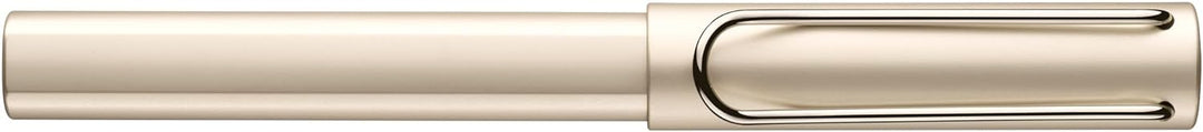 LAMY Lx Tintenroller 358 – Rollpen aus Aluminium, edel eloxiert in der Farbe Palladium mit transpare