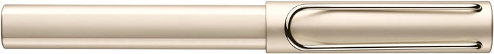 LAMY Lx Tintenroller 358 – Rollpen aus Aluminium, edel eloxiert in der Farbe Palladium mit transpare