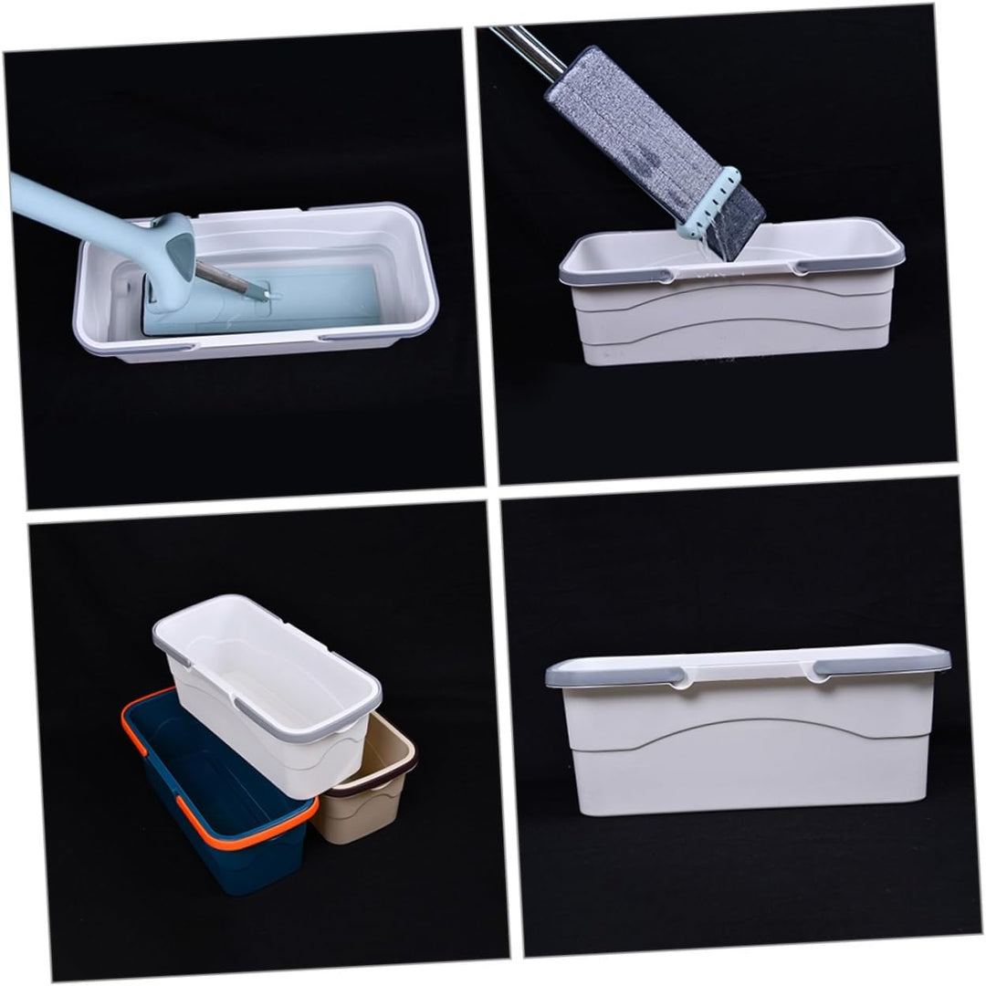 Ipetboom Flacher Moppeimer Putzeimer Werkzeug Mopp-ablaufeimer Aus Kunststoff Wischeimer Für Zu Haus