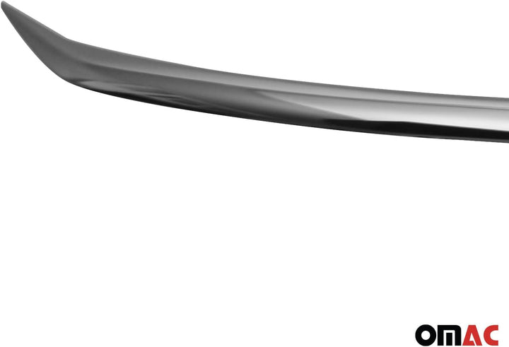 OMAC Chrom Edelstahl Kühlergrill Kompatibel mit Nissan Qashqai J11 FL 2017-2021 - 1 TLG Frontgrill S