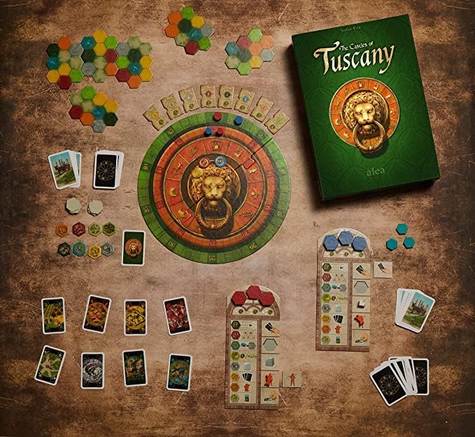 Ravensburger 26916 - The Castles of Tuscany, Strategiespiel für 2-4 Spieler ab 10 Jahren, alea Spiel