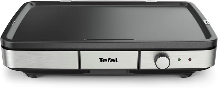 Tefal Maxi Plancha Elektro-Tischgrill CB690D | Extra gross | Antihaft Teppanyaki Platte | Leichte Re