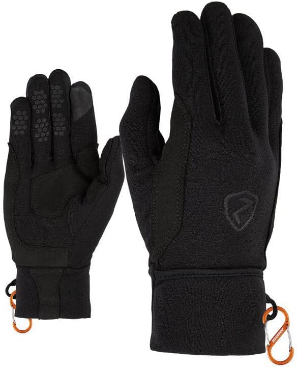 Ziener Herren Gazal Touch Ski-Tour/Outdoor/Bergsport Handschuhe | Winddicht, atmungsaktiv Polartec 9