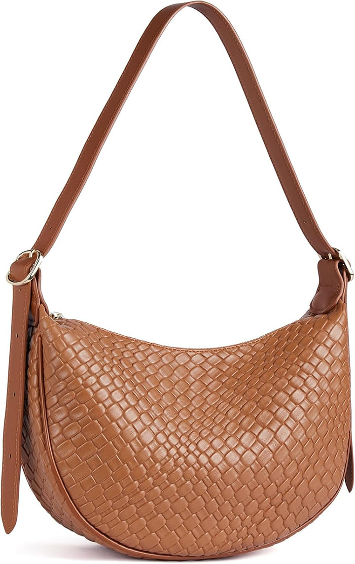 BOSTANTEN Damen Handtaschen Klein,Geflochtene Taschen Umhängetasche Damen Crossbody Bag Schultertasc