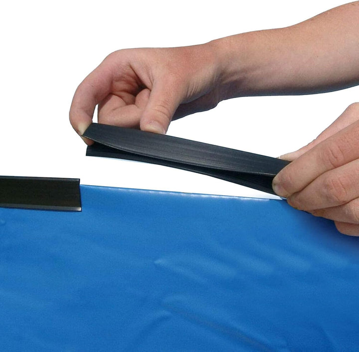 45 Stück Schwimmbad flache Abdeckstreifen, Pool-Liner Response Strip Set, flache Liner Coping Streif