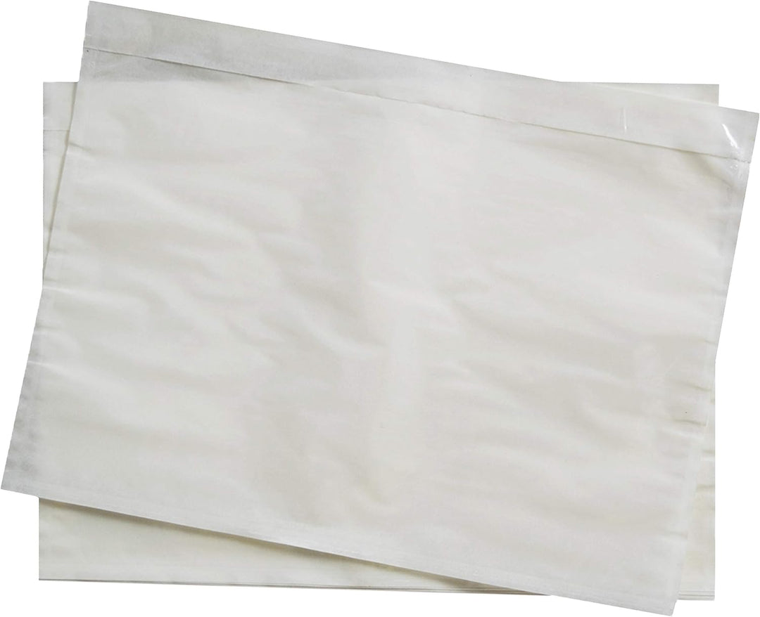 Netuno 500 transparente selbstklebende Lieferscheintaschen DIN C5 24 x 18,1 cm Dokumententaschen für