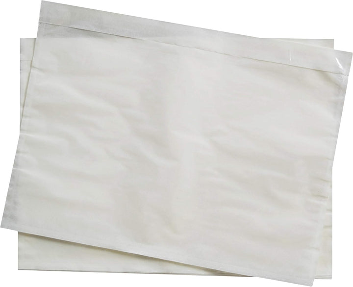 Netuno 500 transparente selbstklebende Lieferscheintaschen DIN C5 24 x 18,1 cm Dokumententaschen für