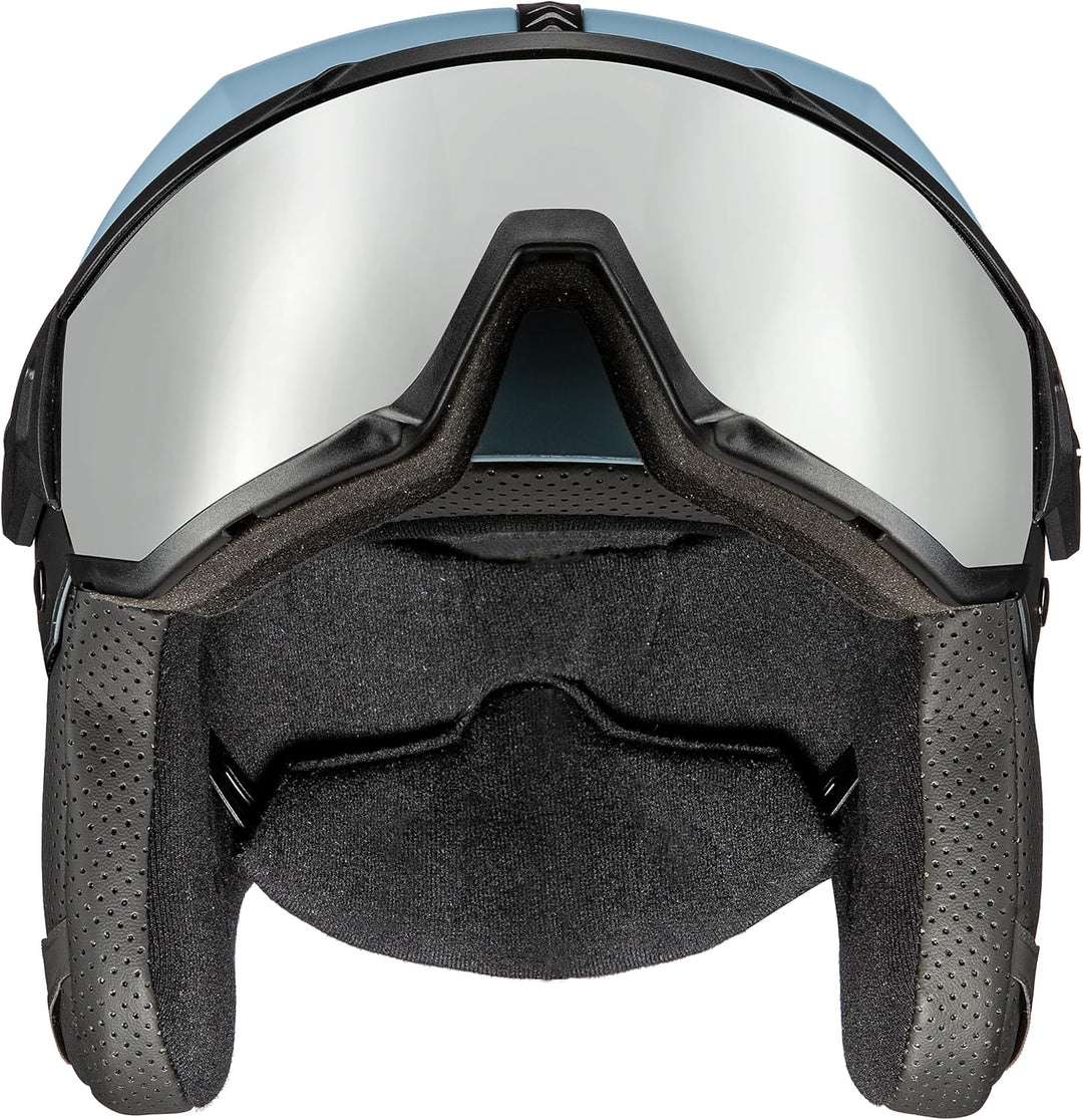 uvex instinct visor - Skihelm für Damen und Herren - mit Visier - individuelle Grössenanpassung - gl