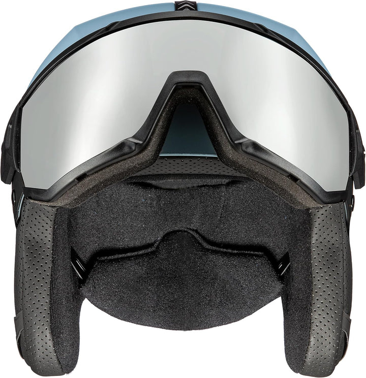 uvex instinct visor - Skihelm für Damen und Herren - mit Visier - individuelle Grössenanpassung - gl