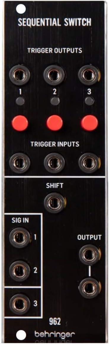 Behringer 962 SEQUENTIAL SWITCH Legendäres analoges CV-Multiplexer-Modul für Eurorack, 962 SEQUENTIA