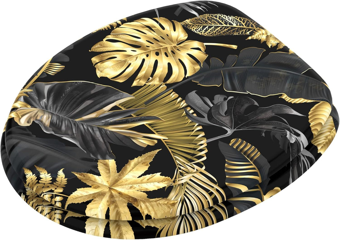 Sanilo WC Sitz, viele schöne schwarze Toilettendeckel zur Auswahl, hochwertige und stabile Qualität