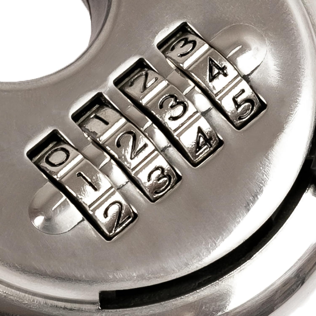 HMF 3502-09 - 5 xVorhängeschloss, 4er Zahlenkombination, 7 x 7 x 2,4 cm 5 Stück, 5 Stück